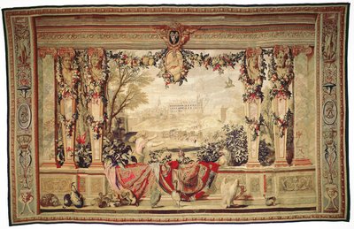 Il mese di novembre, Castello di Blois, dalla serie di arazzi 